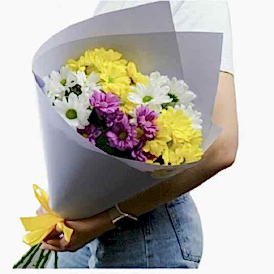 Blooming Love Mixed Chrysanthemum Arrangement