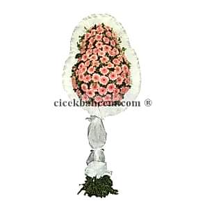 Pembe Gerberalı NİKAH, DÜGÜN ve AÇILIŞ Sepeti