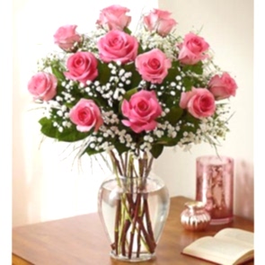 Sevgiliye Elit Pembe Gül