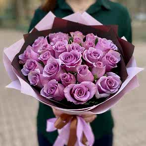 25 Adet Leylak Gül Buketi