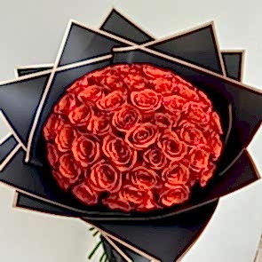 41 Adet Kırmızı Gül Buketi 