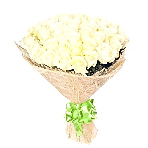 51 Adet Beyaz Gül '' Beyaz Senfoni