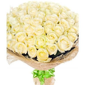 51 Adet Beyaz Gül '' Beyaz Senfoni