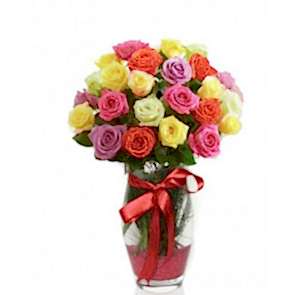 Aşkım - İki Düzine Renkli Güller