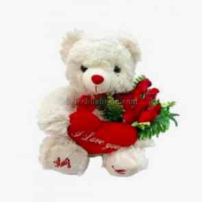 Aşkımsın Sevimli Oyuncak Kırmızı Güller OYNC103