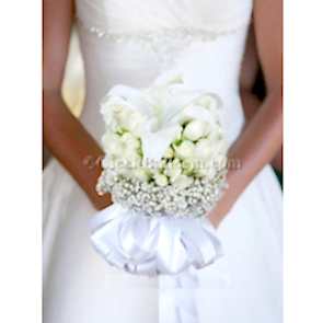 Beyaz Masum Gelin Buketi
