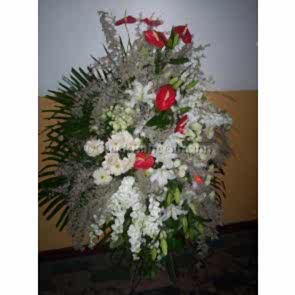 Düğün Nişan Açıliş Ferforje Çiçek Aranjmani