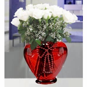 Sen Bir Tanesin '' 15 Adet Beyaz Gül''