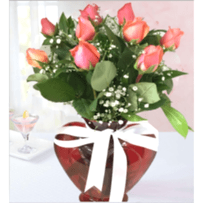 Kalp Vazoda 9 Gül, Muhteşem ™ 