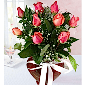 Kalp Vazoda 9 Gül, Muhteşem ™ 