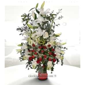 Kokulu Şebboy ve Kır Çiçekleri Aranjmanı