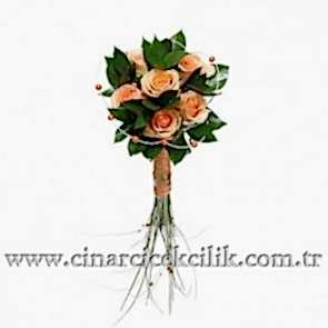 Turcu Gül Gelin Eli Buketi