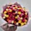101 Imported Mixed Roses Bouquet